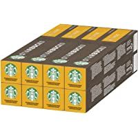 STARBUCKS Blonde Espresso Roast De Nespresso Cápsulas De Café De Tostado Suave 8 X Tubo De 10 Unidades